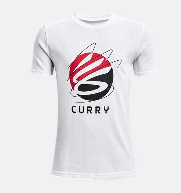 Erkek Çocuk Curry Logo Kısa Kollu