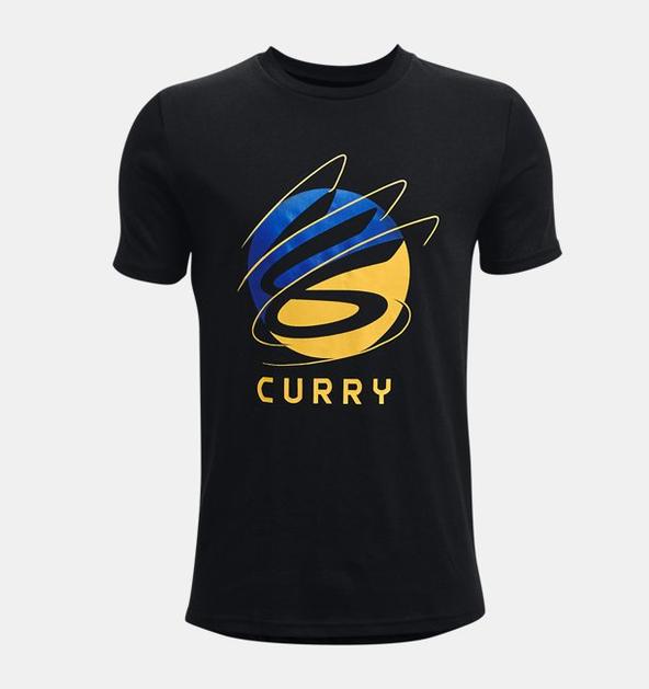 Erkek Çocuk Curry Logo Kısa Kollu